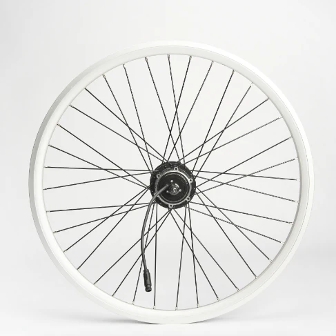 AIR 28 Rear wheel set silver (28-inch MIVICE with flywheel)